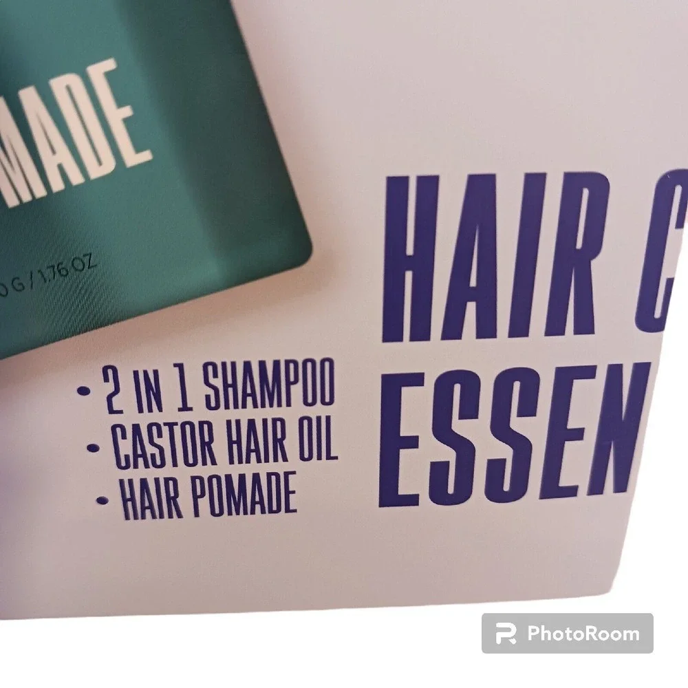 Sir‎ Hansome 3 PRODUCTS Men Hair Care ESSENTIALS Shampoo Hair Oil Shine Pomade